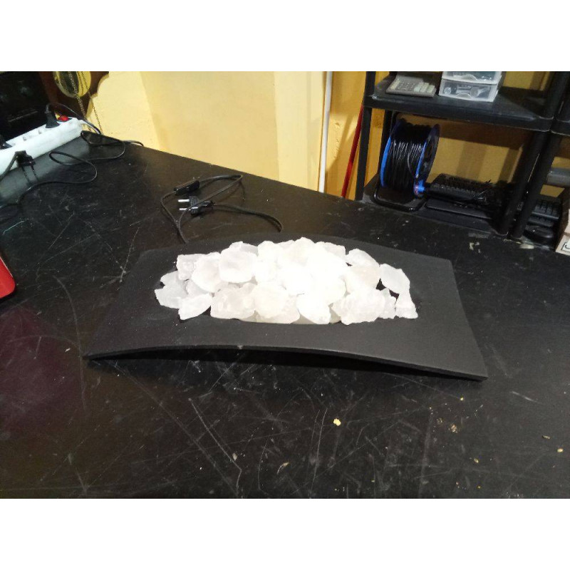 LAMPARA PIEDRA SAL