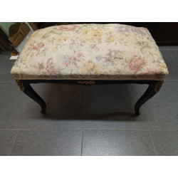 PIE DE CAMA FLORES