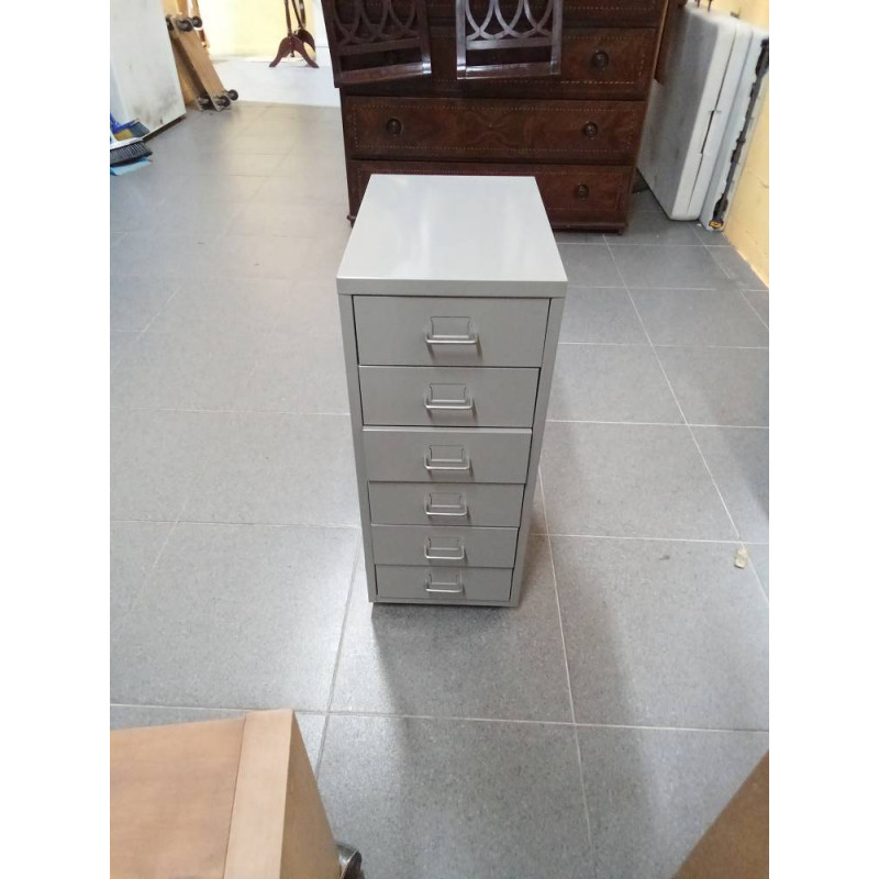 CAJONERA METALICA GRIS