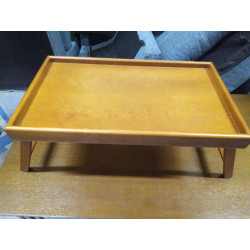 BANDEJA CAMA PLEGABLE MADERA