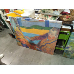 CUADRO GAUGUIN VAN GOGH...