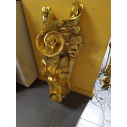 DECO PARED DORADA