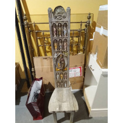 SILLA TALLADA 12 APOSTOL