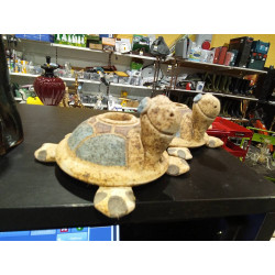 PAREJA CANDELABROS TORTUGA