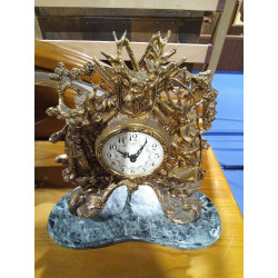 RELOJ BRONCE CACERÍA 