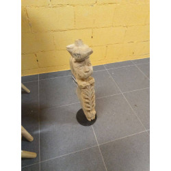 ESCULTURA MADERA 20X15X95...