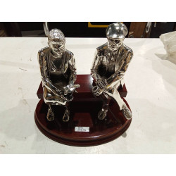 PAREJA ANCIANOS BAÑO PLATA