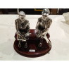 PAREJA ANCIANOS BAÑO PLATA