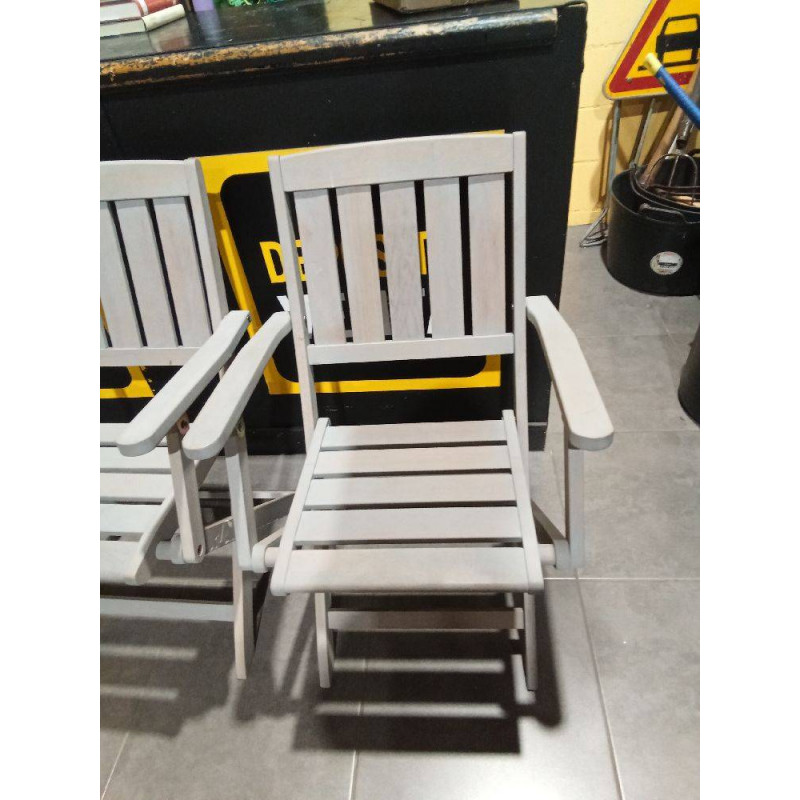 SILLA EXTERIOR TEKA PLEGABLE 