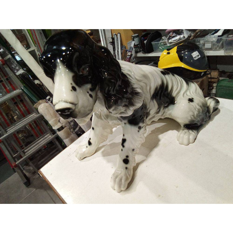 PERRO CERÁMICA COCKER SPANIEL