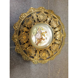 PLATO DECORATIVO BRONCE...