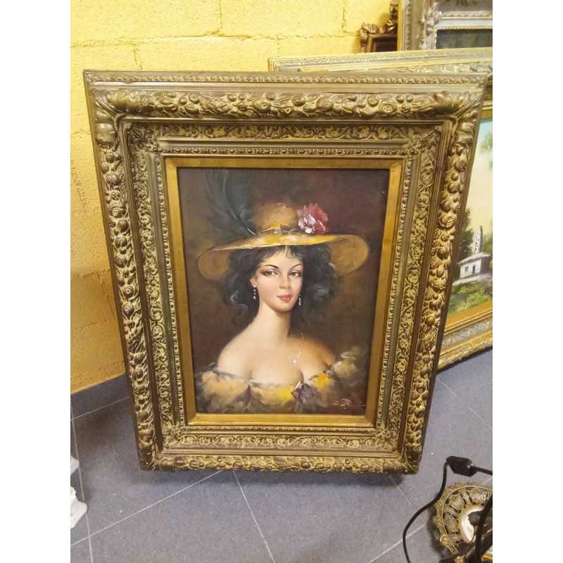 ÓLEO SOBRE LIENZO RETRATO
