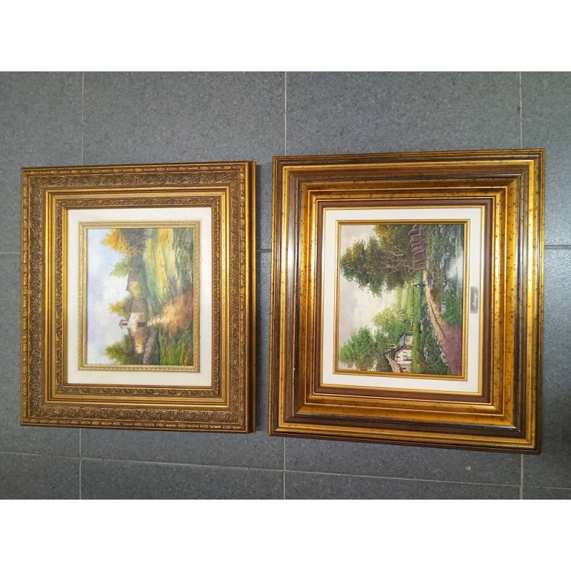 ÓLEO LIENZO MED. PAISAJE