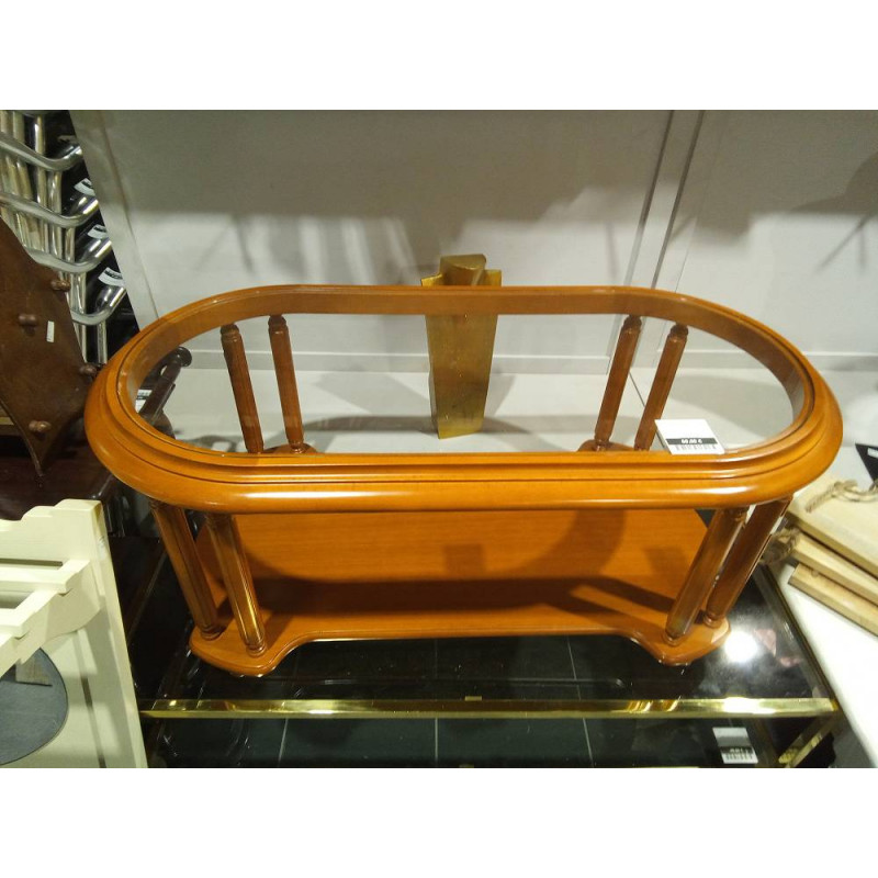 MESA DE CENTRO OVALADA 