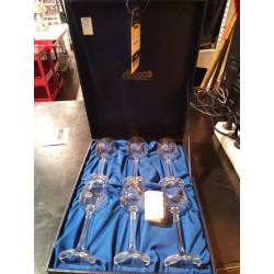 6 COPAS CRISTAL TALLADO