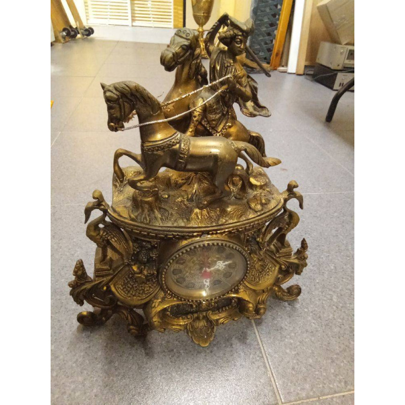 RELOJ BRONCE SOBREMESA 