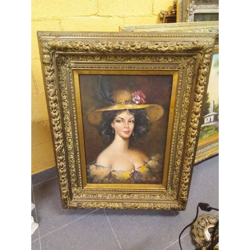 ÓLEO SOBRE LIENZO RETRATO