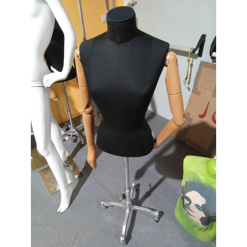 TORSO ARTICULADO CON RUEDAS