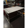 MESA DE EXTERIOR BLANCA 80X130 ESTADO NUEVO