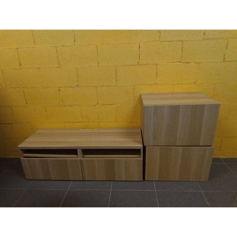 MUEBLE MODULAR TV 3 PIEZAS