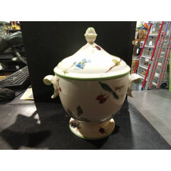 TARRO PORCELANA FLORAL