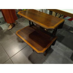 MESA AUX. MADERA DOBLE ALA
