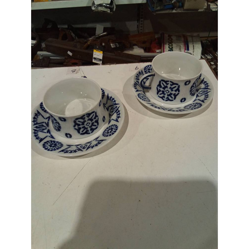 TAZA GRANDE CON PLATO SARGADELOS