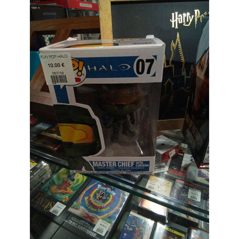 FUN POP HALO MASTER CHIEF CON CORTANA