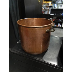 OLLA COBRE MARTILLADA 34X30