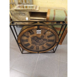 RELOJ PARED HIERRO 72X10X72...