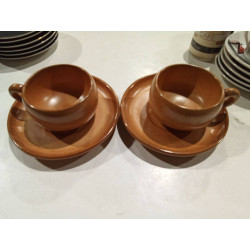 2 TAZAS CERÁMICA 