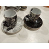 2 TAZAS FLORES