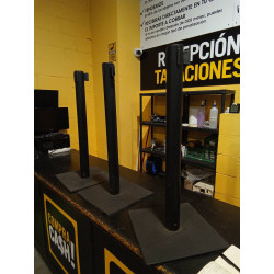 POSTE CON CINTA EXTENSIBLE