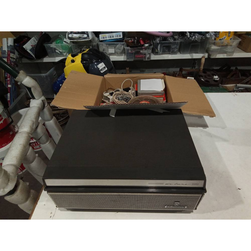 MAGNETOFONO DE CINTA GRUNDIG TK 140 CON ACCESORIOS