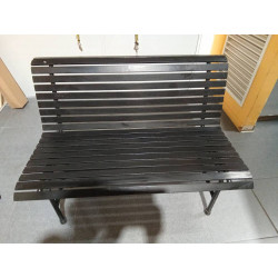 BANCO METALICO DE JARDIN 120CM