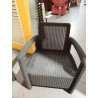 CONJUNTO DE EXTERIOR ALLIBERT ,TRISILLO +2SILLONES+MESA CENTRO