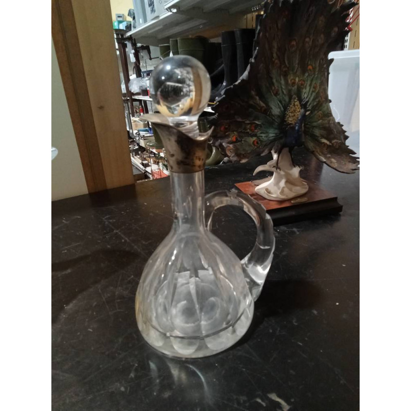 JARRA CRISTAL PLATA