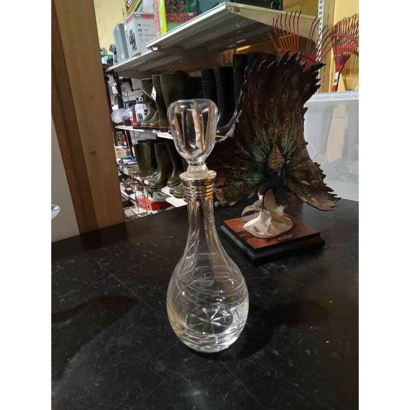 LICORERA CRISTAL PLATA