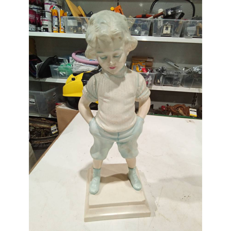 NIÑO AZUL Y BLANCO