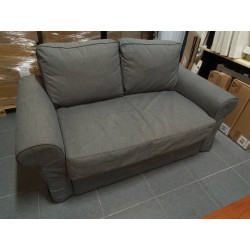 SOFA CAMA GRIS 2 PLAZAS