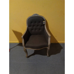 BUTACA LINO 62X55X100 MARRON