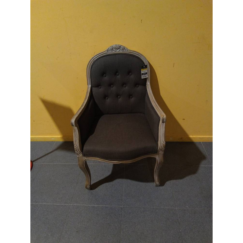 BUTACA LINO 62X55X100 MARRON