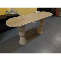 CONSOLA METAL MADERA...