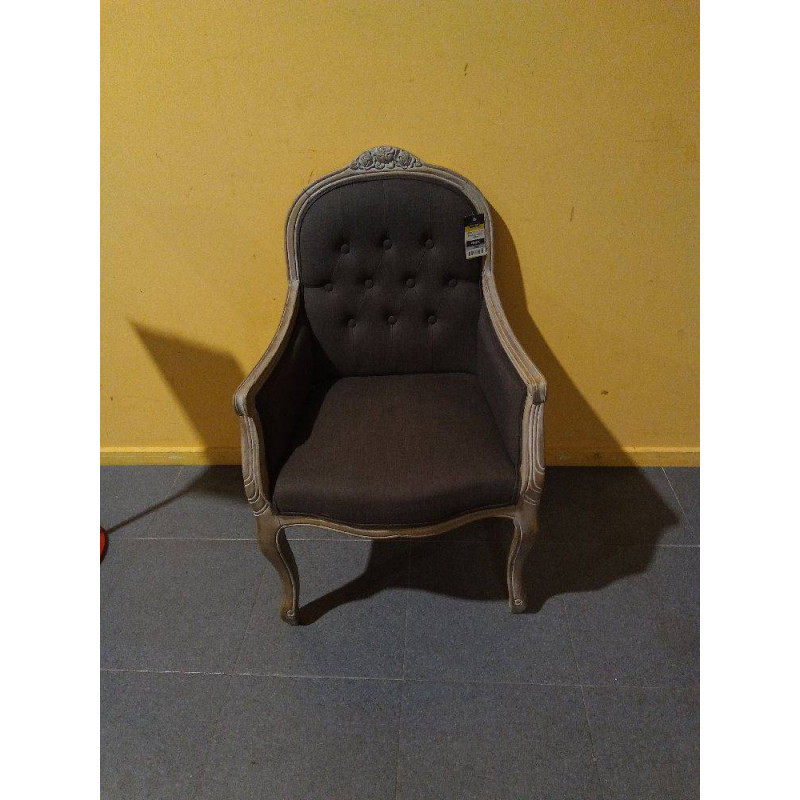 BUTACA LINO 62X55X100 MARRON
