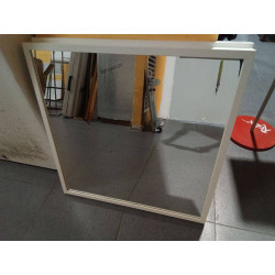 ESPEJO BLANCO 70X70