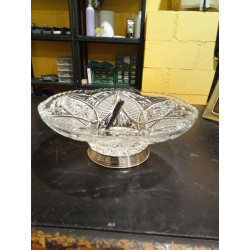 CENTO DE CRISTAL PIE DE PLATA