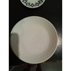 PLATO POSTRE BLANCO PORT