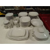 VAJILLA BABARIA 336   DE 12 CON SERVICIO DE CAFE(11POCILLOS Y 23 LLANOS)