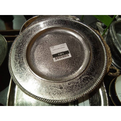 PLATO LLANO PLATEADO