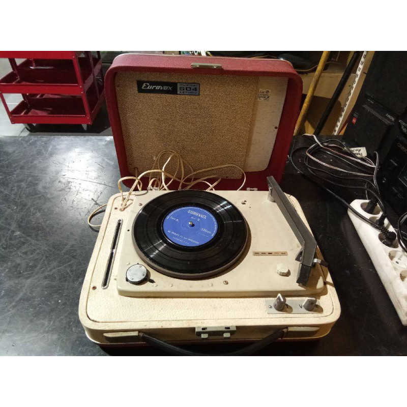 TOCADISCOS ANTIGUO EUROVOX 504